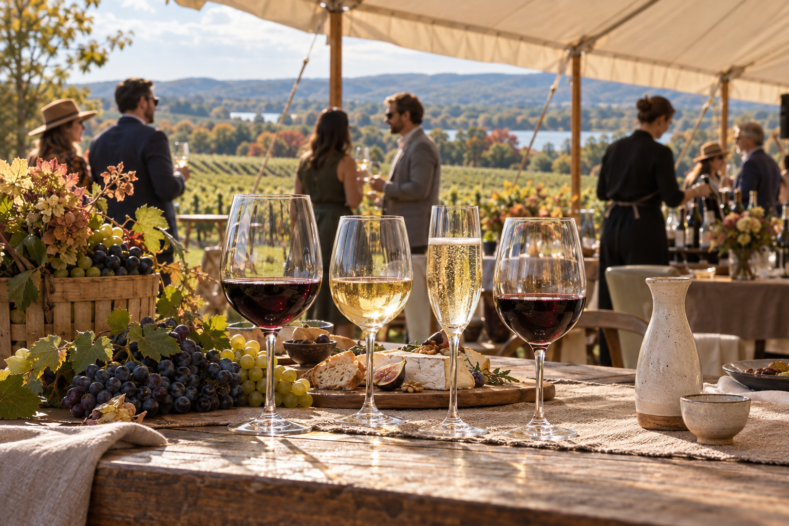 Hudson Valley Wine & Food Festival Turns 25 This Weekend, NYCWFF Returns Oct 15-18, and NYC's Wine-and-Sake Bars Are Everywhere