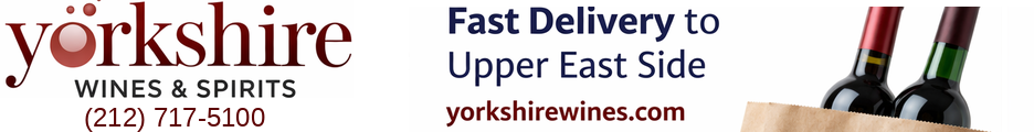 Yorkshire Wines & Spirits — Fast delivery to Upper East Side